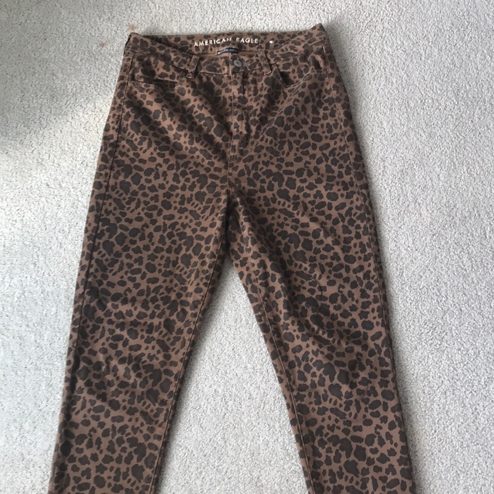 Leopard ne(x)t level stretch curvy hi-rise jegging